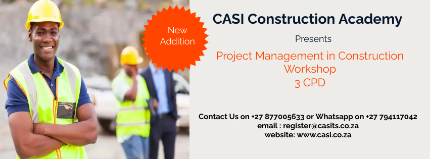 Project Management in Construction Workshop 2 CPD - Made with PosterMyWall