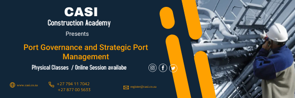Port Governance and Strategic Port Management - Made with PosterMyWall